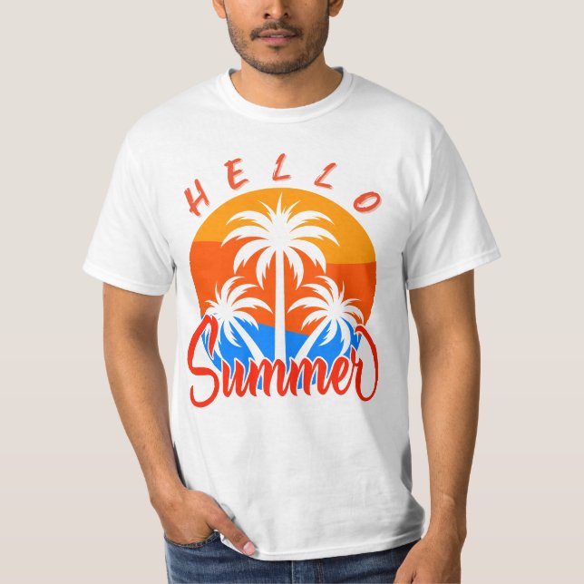 Camiseta Olá Summer (Frente)