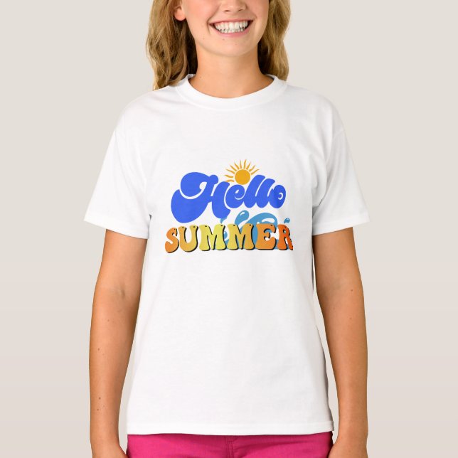 Camiseta Olá Summer (Frente)