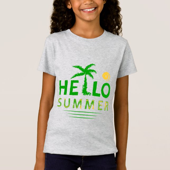Camiseta Olá Summer (Frente)