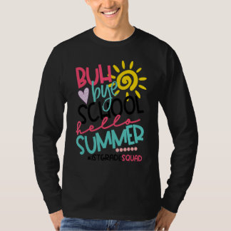 Camiseta Olá Summer Happy No Dia Passado Da Faculdade, Tcha