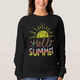Camiseta Olá Summer Sun Sunshine Frutas