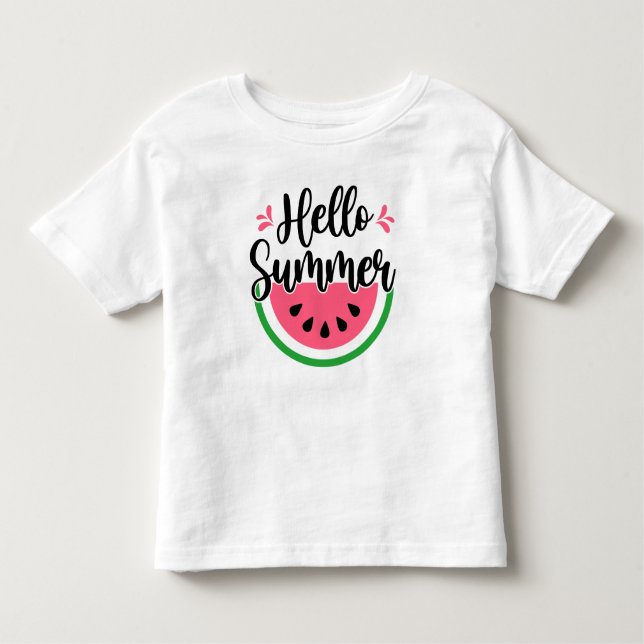 Camiseta Olá Summer Watermelon (Frente)