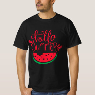 Camiseta Olá Summer Watermelon Slice Design
