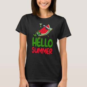 Camiseta Olá Summer Watermelon Women Love Melon Fruta
