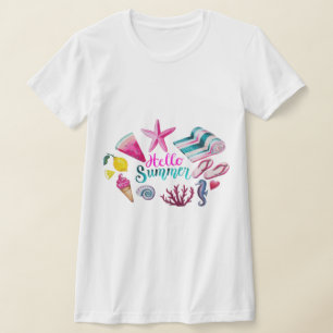 Camiseta Olá Summrer