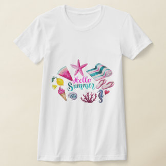 Camiseta Olá Summrer