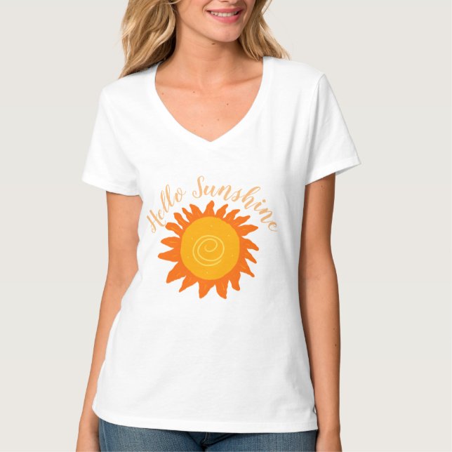 Camiseta Olá Sunshine (Frente)