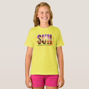 Camiseta Olá Sunshine   Crianças