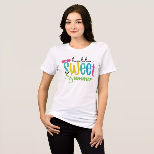 Camiseta Olá, Sweet Sunshine (Frente Completa)