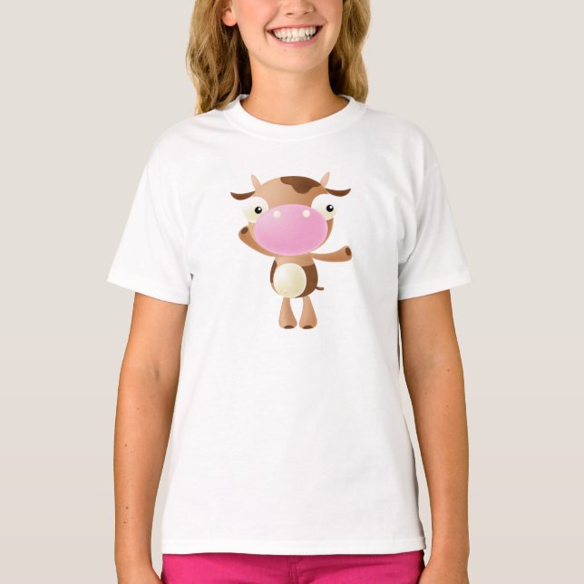Camiseta Olá, Vaca (Frente)