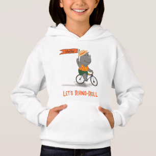 Camiseta Olá Vamos Rhino Roll   Rinoceronte-Bebê-Cujo