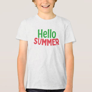 Camiseta olá verão