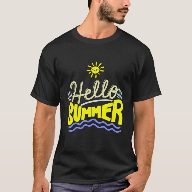Camiseta Olá verão (Frente)