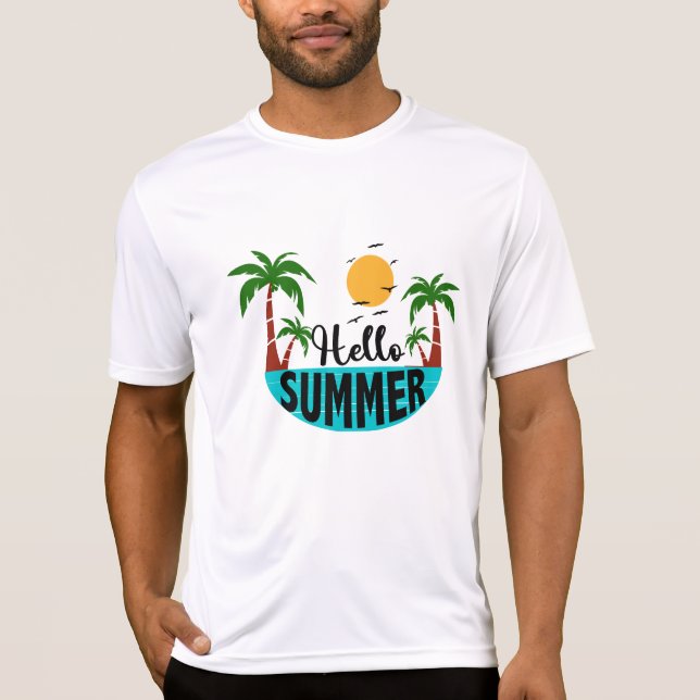 Camiseta Olá Verão (Frente)