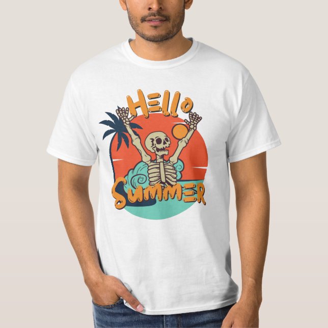 Camiseta Olá verão (Frente)