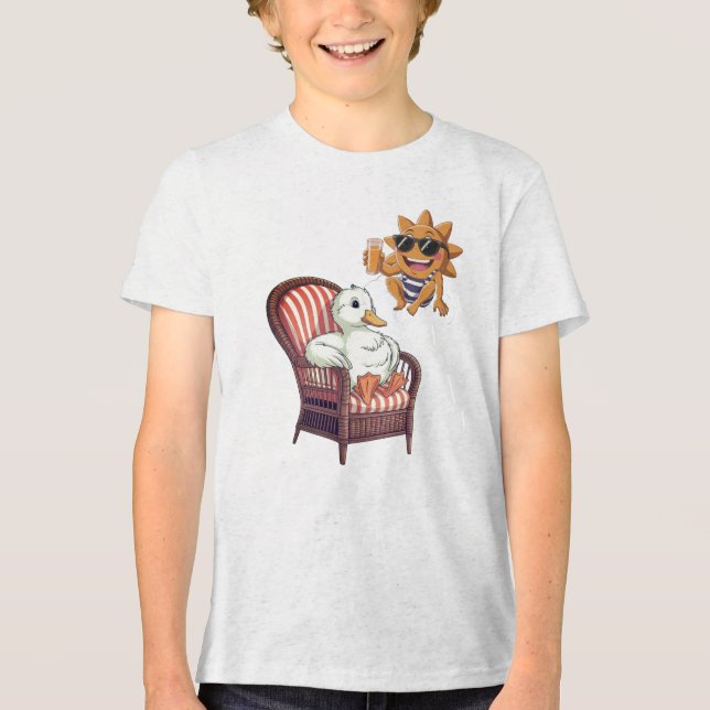 Camiseta Olá verão  (Frente)