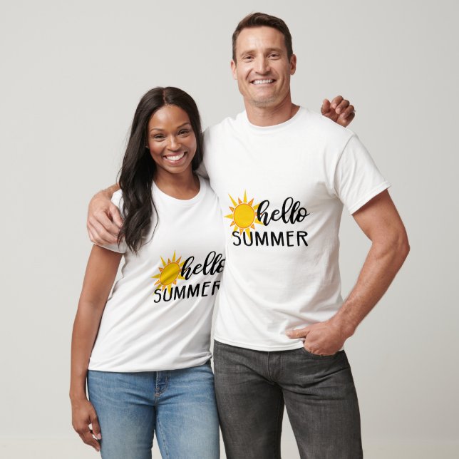 Camiseta olá verão  (Unissex)