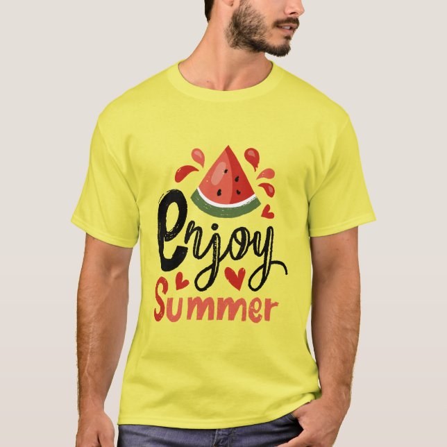 Camiseta Olá verão (Frente)