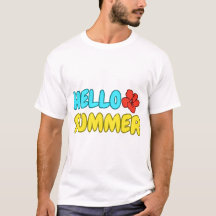 Camiseta Olá Verão