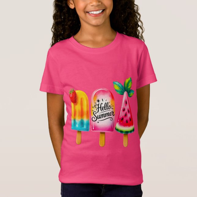 Camiseta Olá Verão  (Frente)