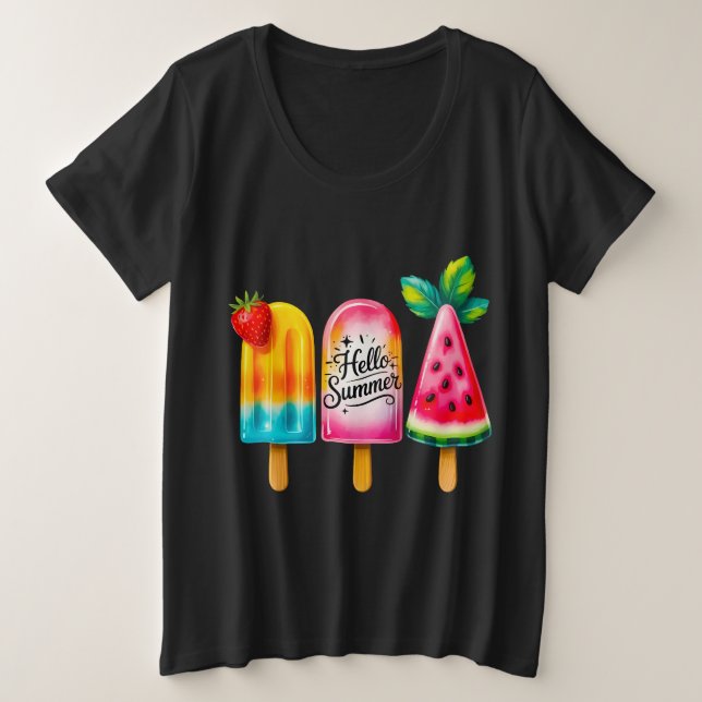 Camiseta Olá Verão  (Frente do Design)
