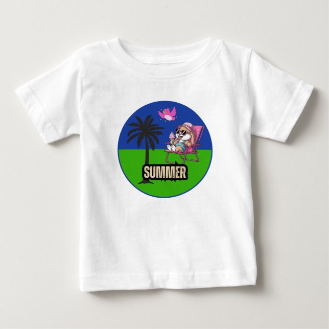 Camiseta Olá verão (Frente)