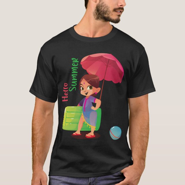 Camiseta Olá verão (Frente)