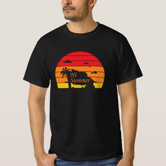 Camiseta Olá Verão (Frente)