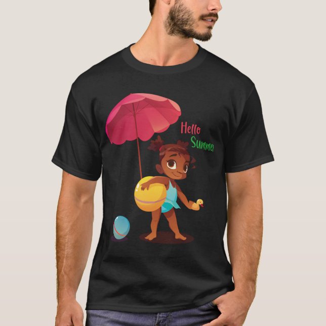 Camiseta olá verão (Frente)