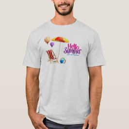 Camiseta Olá verão 