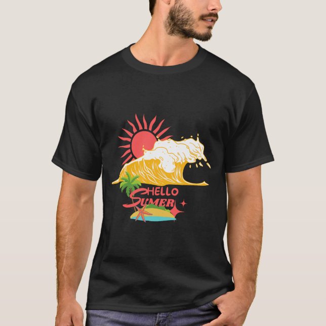 Camiseta Olá Verão (Frente)