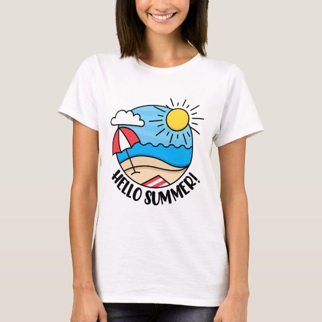 Camiseta Olá Verão 2 (Frente)