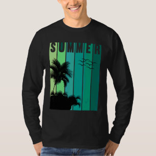 Camiseta Olá Verão Belos Óculos E estou prestes a ir