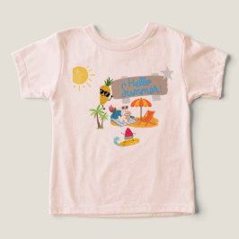 Camiseta Olá Verão Criança