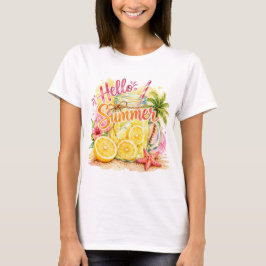 Camiseta Olá Verão Limonada