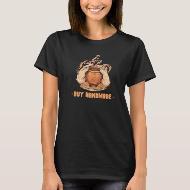 Camiseta Olaria Cerâmica Argila Ceramista Cerâmica Oleiros  (Frente)