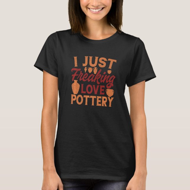 Camiseta Olaria Cerâmica Argila Fabricante Olaria Fabricaçã (Frente)