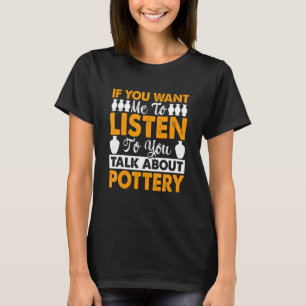 Camiseta Olaria Cerâmica Criador de Argila Modelagem