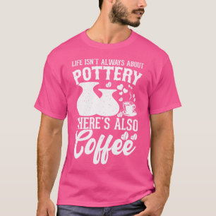 Camiseta Olaria de Café Argila Cerâmica Artesanal Artista O