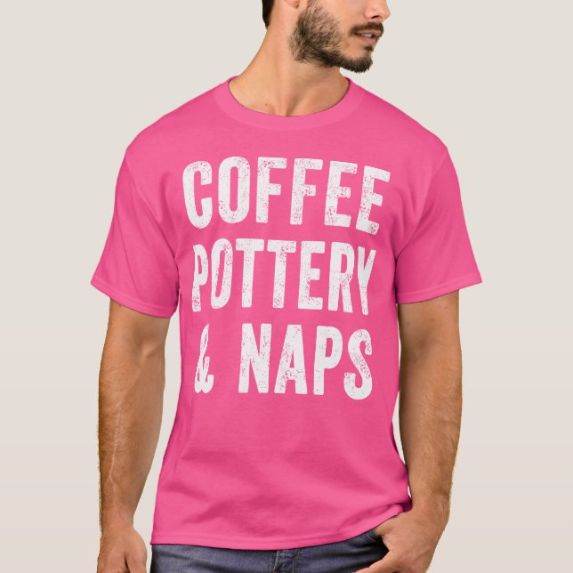 Camiseta Olaria de Café e Sonecas Artista de Cerâmica Engra (Frente)