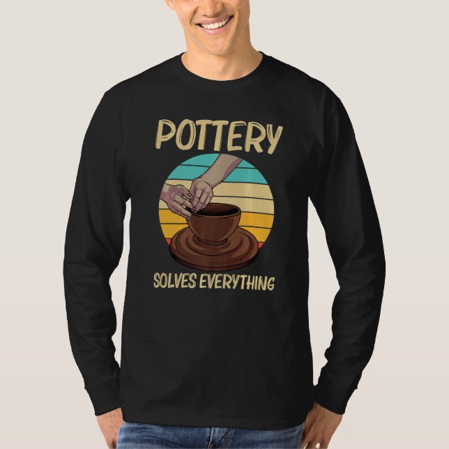 Camiseta Olaria Legal Para Homens Mulheres Olaria Pote Cerâ (Frente)