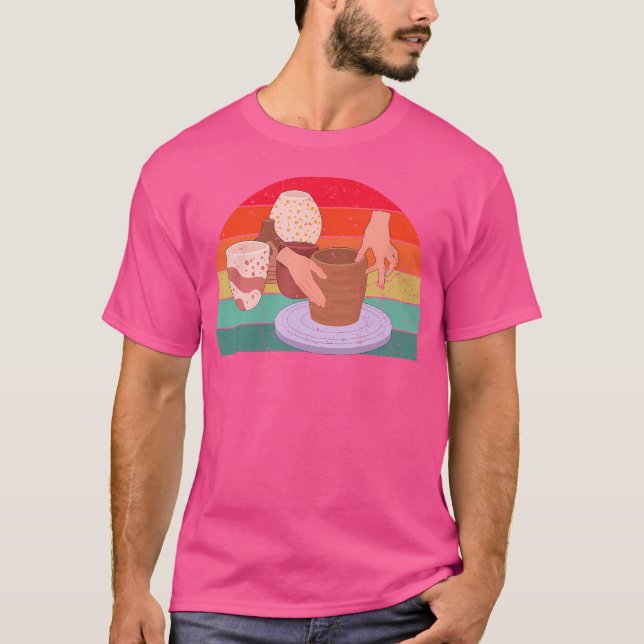 Camiseta Olaria Todos os Dias Cerâmica Mulher Escultora de  (Frente)