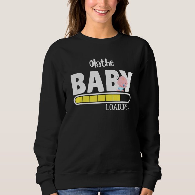 Camiseta Olathe Native Pride Funny State Baby Mãe Da (Frente)