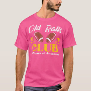 Camiseta Old Balls Club Futebol 50 Anos Incrível 50º Birt