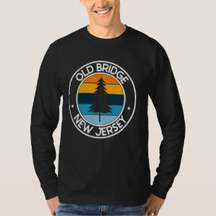 Camiseta Old Bridge New Jersey NJ USA City Prioridade Retro