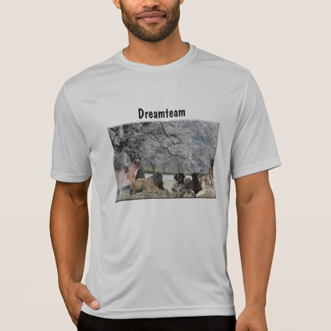 Camiseta Old englisch Mastiff Dreamteam (Frente)