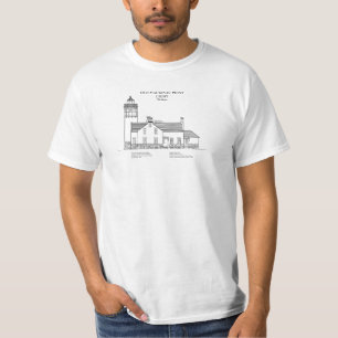 Camiseta Old Mackinac Point Light - Michigan - SBD