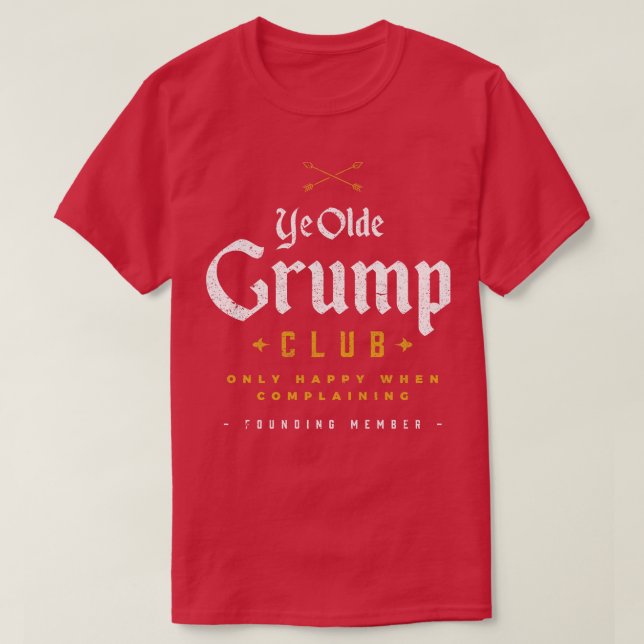 Camiseta Old Man Club (Frente do Design)