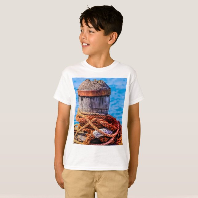 Camiseta Old Mooring Bollard (Frente Completa)