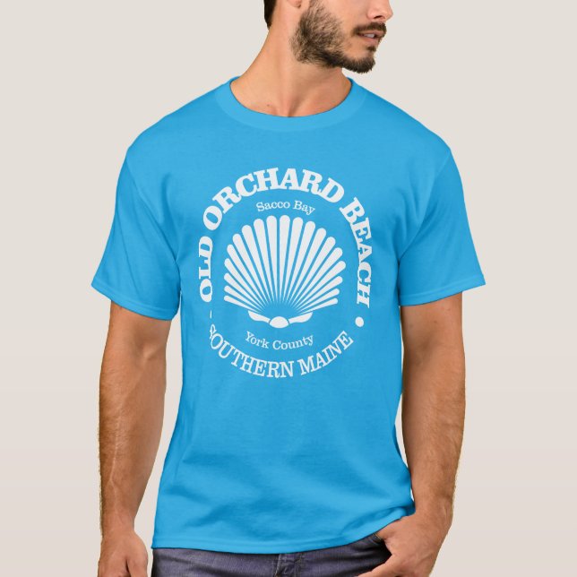 Camiseta Old Orchard Beach (concha) (Frente)
